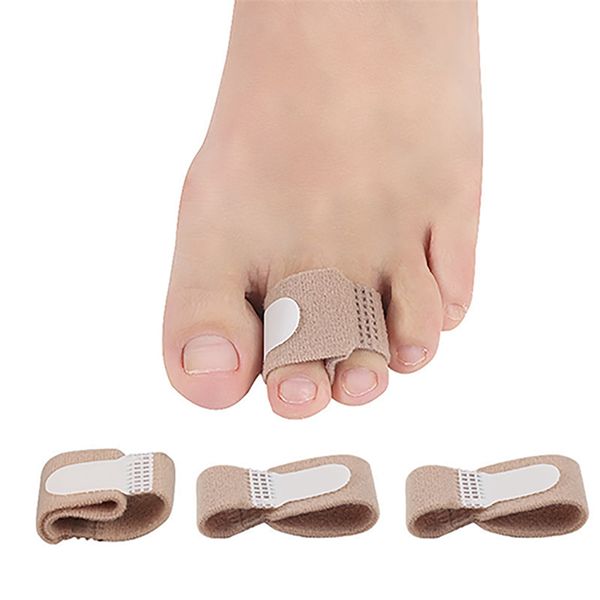 

velcro finger toe stretcher yoga pilates runners dancers fitness device toe bandage valgus wearing cloth strip