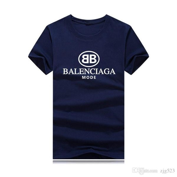 

luxury t shirts for men o neck big size brand logo shirt summer casual tee designer clothing g2 balenciaga t shirt, White