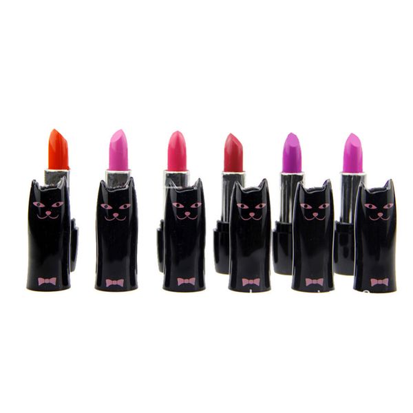 

professional 12 colors waterproof cat batons lipstick long lasting moisturize lip gloss makeup lip stick cosmetic maquiagem