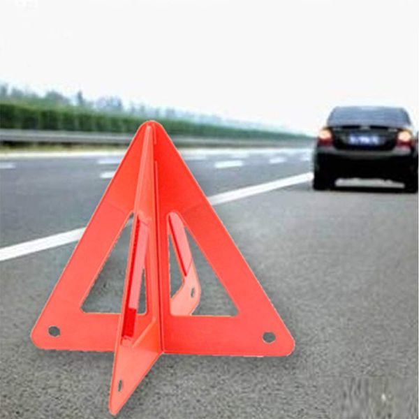 

1 set auto car warning triangular roadway safety emergency road parking reflective sign xr657
