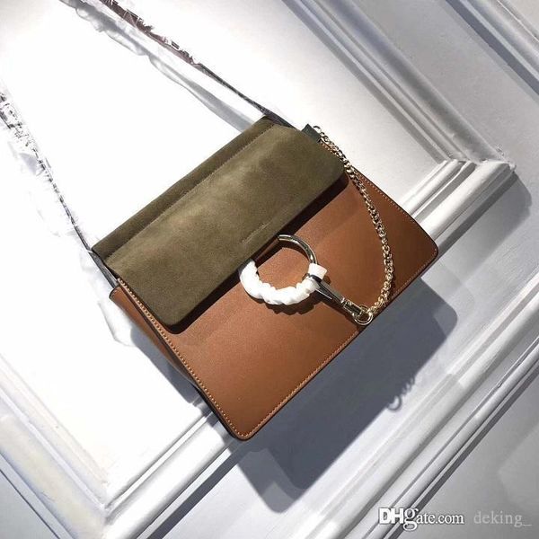 

известные мешки плеча женщин натуральной кожи цепи кроссбоди сумка сумки известный круг дизайнер кошелек высокого качества женского crossbag
