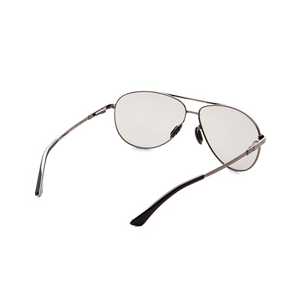 

new trendy color-changing sun glasses women men gun gray sunglasses with box accessories zonnebril heren tr sunglasses 8105bs, White;black