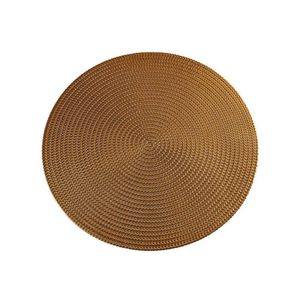 

round placemat anti-scalding insulation table mat steak pad for restaurant kitchen table