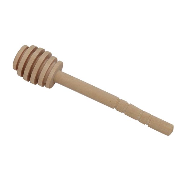 

honey dipper stir bar mixing honey stick long handle spoon practical spiral kitchen tools wooden