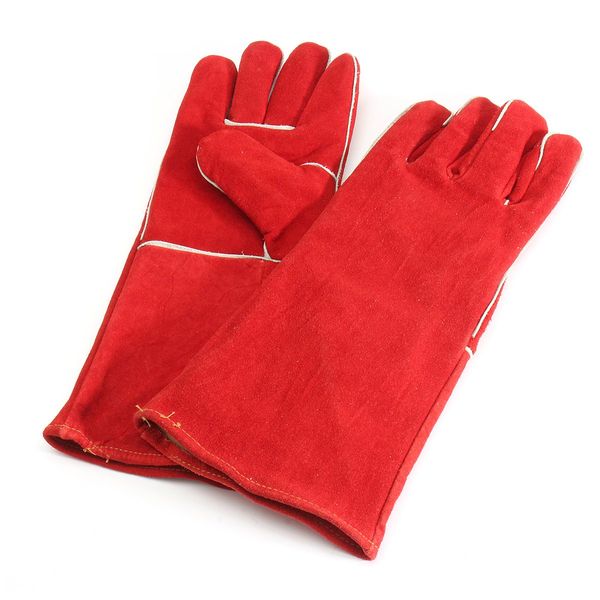 

household protective 15.7'' heat resistant melting furnace gloves fire high temperature protection xl workplace safety