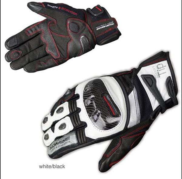 

for 2016 komine gk-193 racing leather glove sets driving motorcycles er, Black
