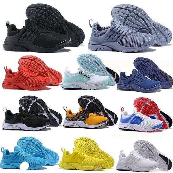 

2020 presto shoes designer mesh persian violet sports shoes women men triple black oreo green glow safari 36-45 with box