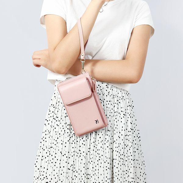 

2020 ms. new coin purse fashion one-shoulder diagonal cross-bag casual multifunctional mobile phone pouch