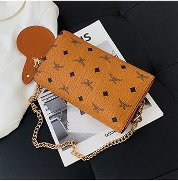 

envelope bag female korean fashion wild casual simple printed shoulder chain small square bag