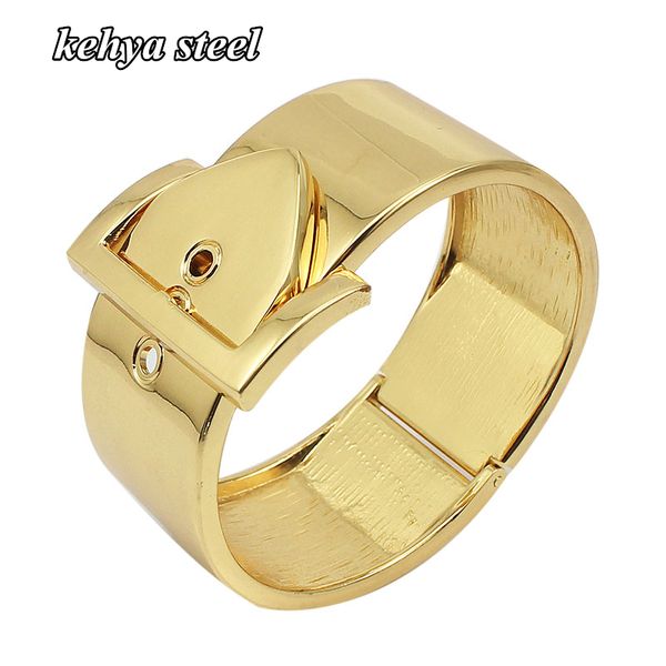 

wide style 30mm width slim open bangles silver/gold color 316l stainless steel open bracelets cute jewelry, Black