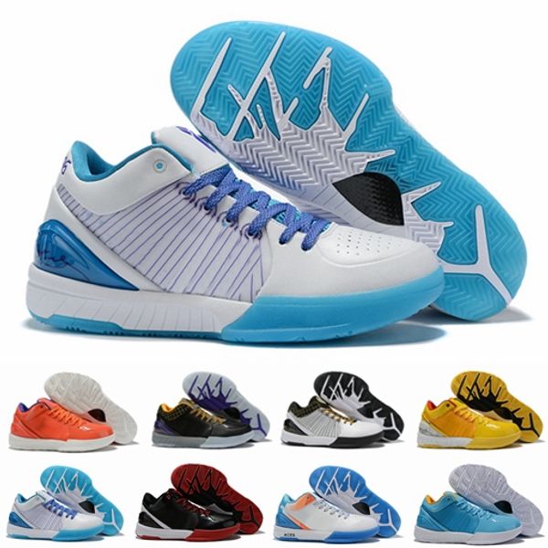 

new 2019 classic zoom kobe iv 4 protro mens basketball shoes sneakers draft day hornets 4s man baskets designer des chaussures schuhe scarpe