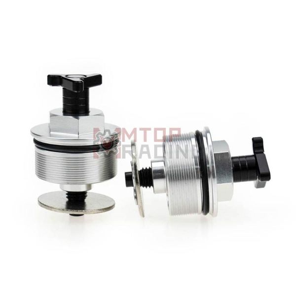 

adjustable preload fork caps for mt07 mt-07 2014 2015 2016 2017 2018 2019 41mm triangle fork bolts