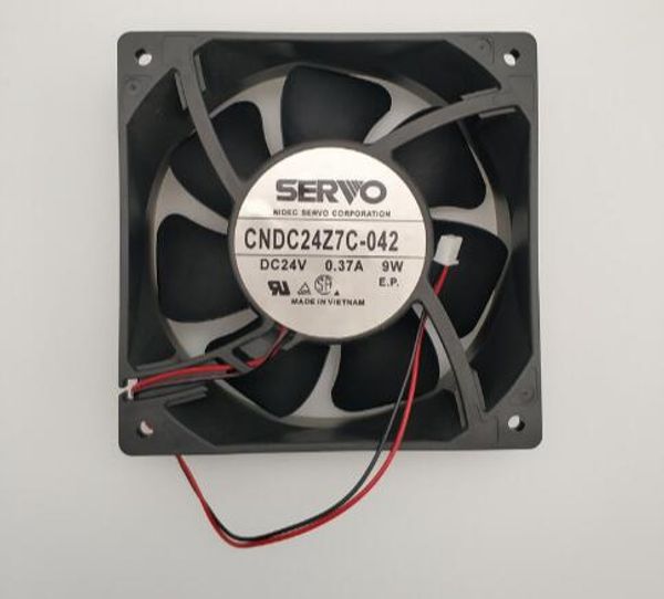 Original SERVO CNDC24Z7C-042 24V 0,37A 9W 120*120*38MM 2-Linien-Konverterlüfter