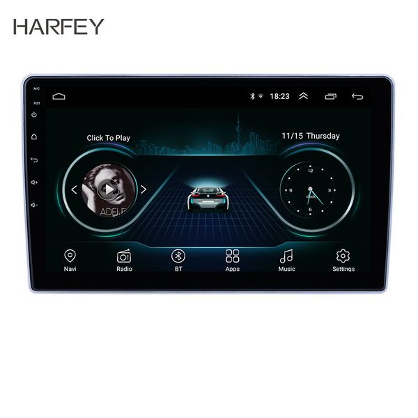 

harfey 10.1" car gps radio android 9.1 for paladin 2004 2005 2006-2013 with hd touchscreen support carplay rear camera car dvd