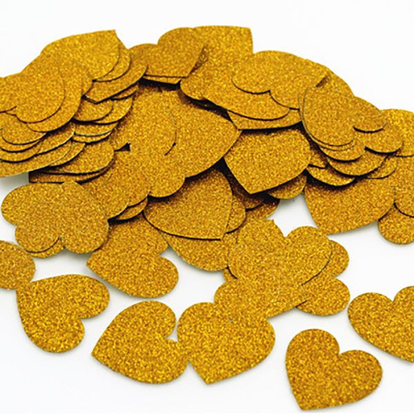 

glitter confetti for table decorations bridal shower wedding party decorations wedding scatter paper, gold, 3cm in diameter, tot