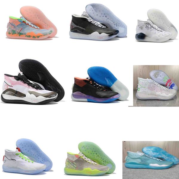 

2020 kd 11 ep original foam pink paranoid oreo basketball shoes original kevin durant xi kd11 mens trainers sneakers size 7-12