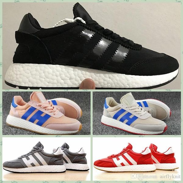 

ainkbt1 2018 iniki runner boo район x открытые повседневные кроссовки gray-core синих тройного черного зеленый красный тапок женщины люди 36
