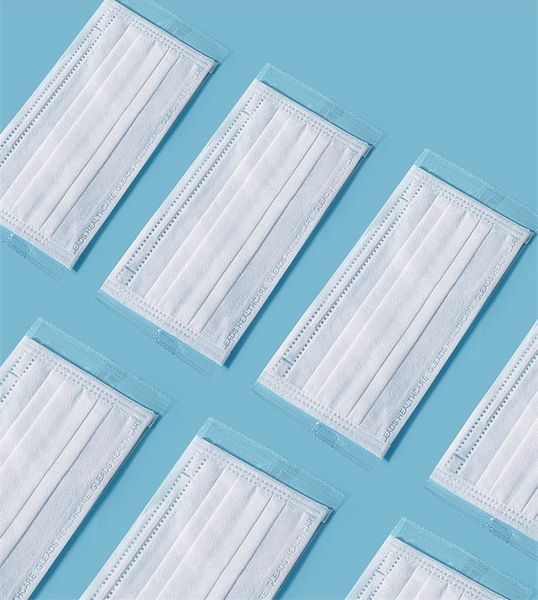 

black/white/pink face mouth anti dust mask protect 3 layers filter mask black dustproof earloop non woven masks free