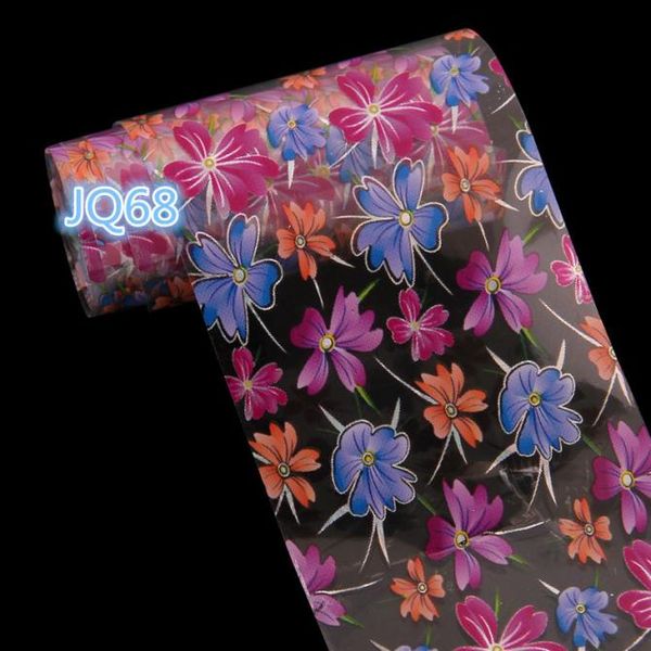 

starry sky design nail art foil stickers manicure decorations nail stickers water transfer gradient marble diy tips c610, Black