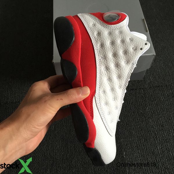 

new 13 xiii chicago white red men jordon basketball shoes low designer sneakers sports outdoor trainers with box size 7-12
