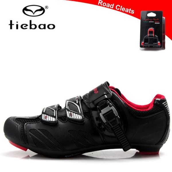 

tiebao cycling shoes for women and men road cycling shoes self-locking road bike outdoor sport bicycle zapatilla ciclismo, Black