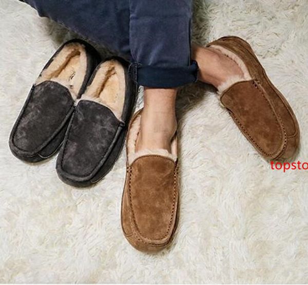 

women boots designer boots australia style men loafers leather wool slip on mocassin driving shoes brand ivg