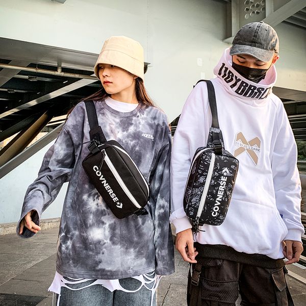 

men waist bag women fanny pack casual chest bag simple outdoor sports style waist pack bum belt bags leg pouch