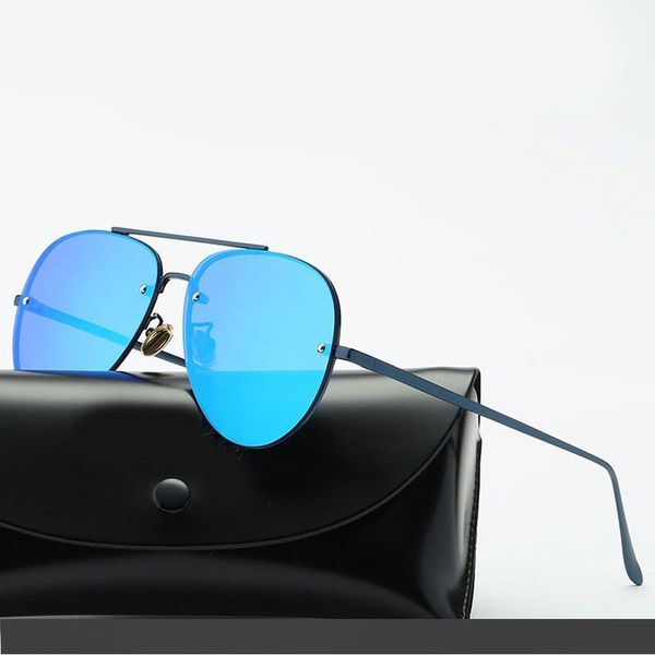 

women's men's pilot polarized sunglasses women's metal frame mirror driver sunglasses brand designer men and women fashion fr, White;black