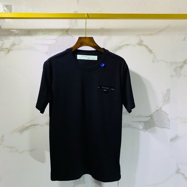 

summer 2020 men's new printed t-shirt lapel t-shirt round neck set short sleeve t-shirt, casual fashion trend t-shirt for men size53, White;black