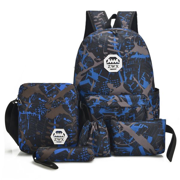 

2020 new men's and women's backpack simple fashion junior high school students' backpack large capacity travel computer