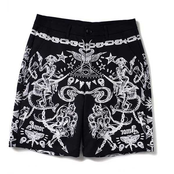 

new designer mens shorts summer fashion luxury short pants shark head brand jogger pants outdoor shorts beach short trousers 20042208d, Black