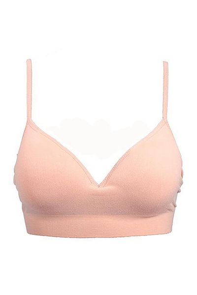 

women's athletic yoga crop bra padded, White;black