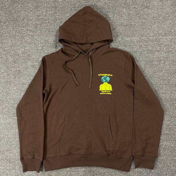 

logan cactus jack hoodie earth brown hooded sweater, Red