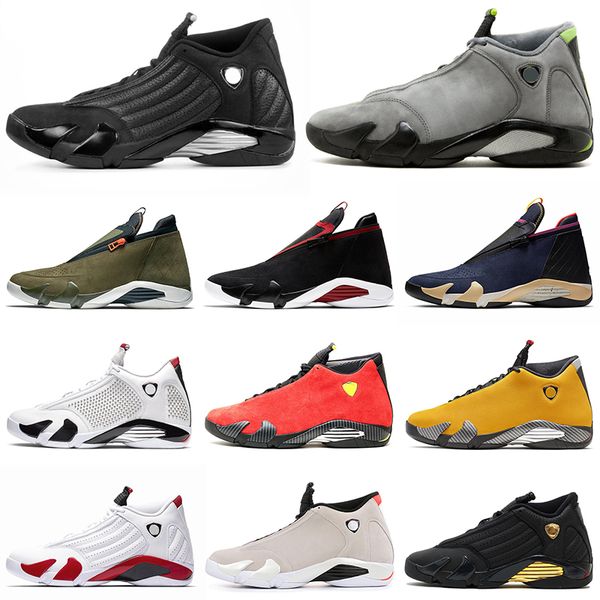 

2020 DOERNBECHER 14 14s men basketball shoes Z Light Graphite Desert Dand Black Toe Candy Cane Last Shot mens trainers Sports Sneakers 7-13