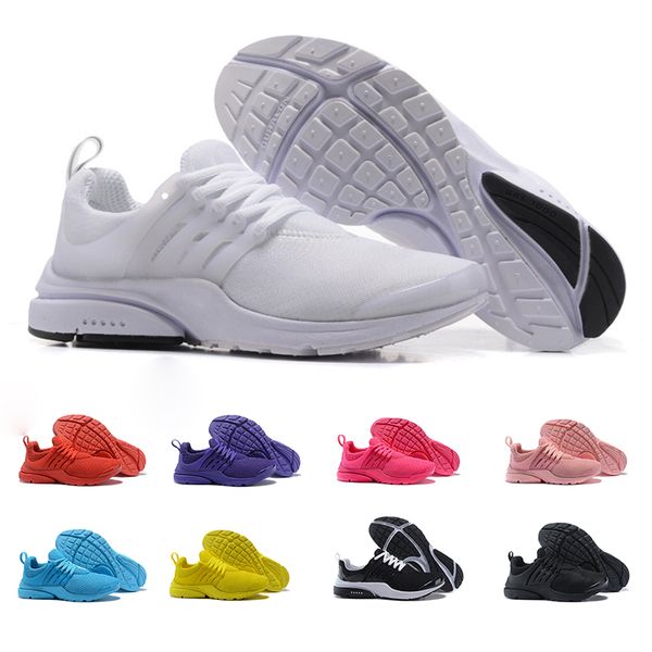 

br qs react presto mesh trainers women mens running shoes triple black white yellow beams dharma barely volt sports sneakers