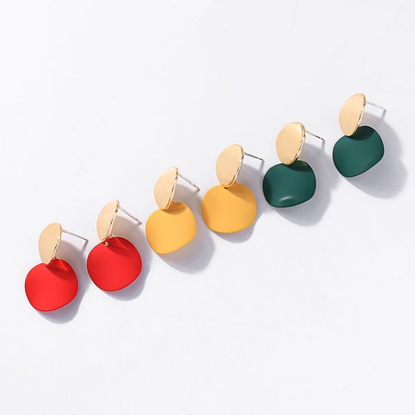 

kissme earrings 3 colors geometric korean earrings for women fashion jewelry accessories brincos, Silver