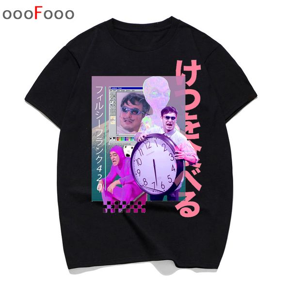 

vaporwave filthy frank t shirt aesthetic tshirt tee shirts short sleeves t-shirt tshirt men male/women funny oversized, White;black