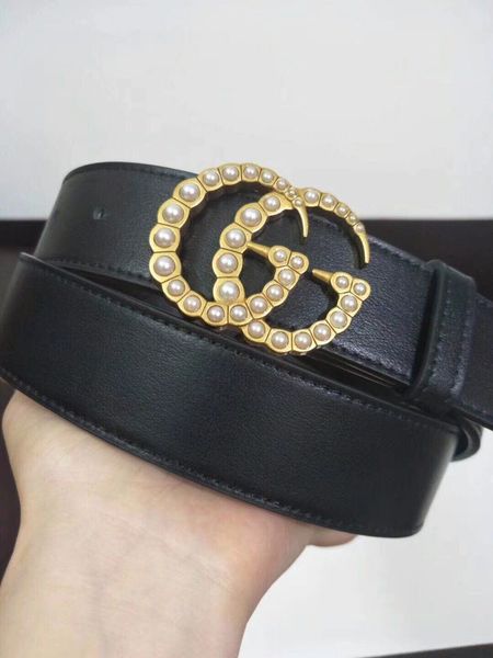 

взрыв моды леди pu пряжки пояса все матч женские джинсы круглые пряжки женский, Black;brown