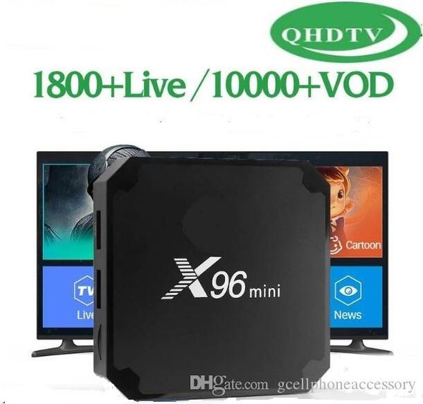 

QHDTV BOX 1304 1 + 8GB Android 8.1 Smart TV Box 1 год QHDTV Код Марокко Бельгия Французский QHDTV Нидерланды