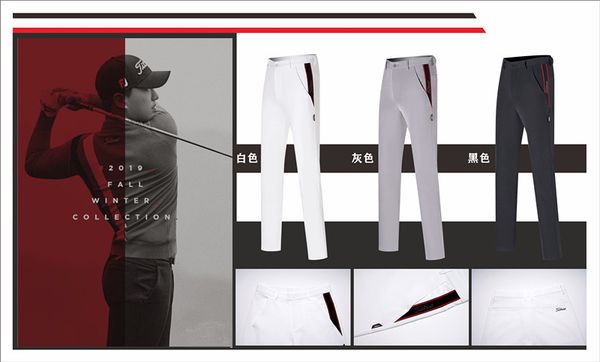 

w 2019 new golf men's pants golf apparel sports men's pants casual ing, Gary;green