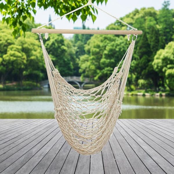 

alloet nordic style hammock outdoor indoor garden dormitory bedroom hanging chair for child swinging single safety hammock