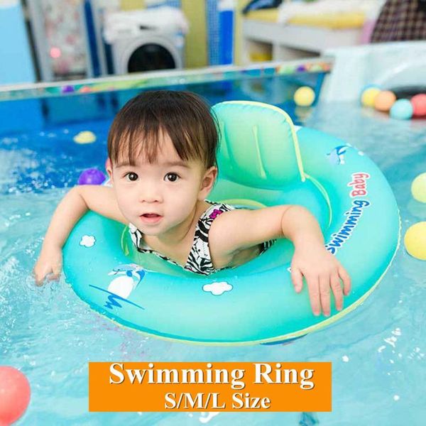 

baby swimming ring inflatable float kids circle seat float inflatable pool water fun toy bathtub swimming pool accessories