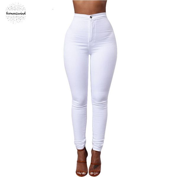 

catonatoz джинсы 1888 новых женщин высокой талией twill карандаш calça stretch джинсовые брюки женщина тонкий узкие брюки джинсы, Blue