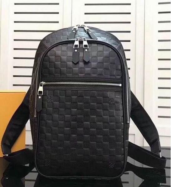 

spring backpack real leather mens backpacks designer brand man bag famous brand backpack size 45*26*17cm n58024