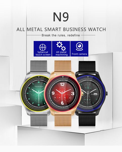 

смарт-часы n9 v9 plus металлический ремешок bluetooth наручные smartwatch поддержка sim tf карта androidios часы multi-языки pk y1 kw18