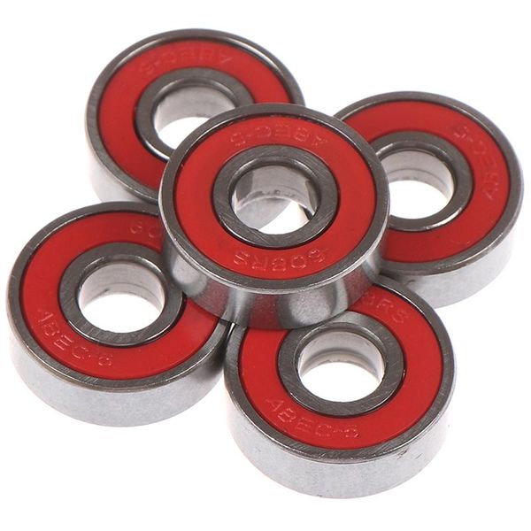 

5pcs abec-5 bearing skateboard scooter skate roller ball bearings kit miniature ball bearing 22x8x7mm 5pcs abec-5 fgcdr