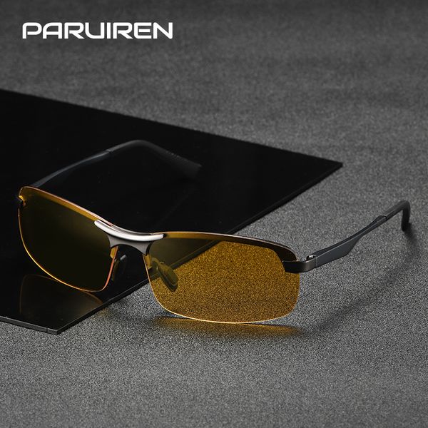 

rimless sunglasses men polarized for women brand designer sun glasses luxury square pilot yellow night driving goggles, White;black