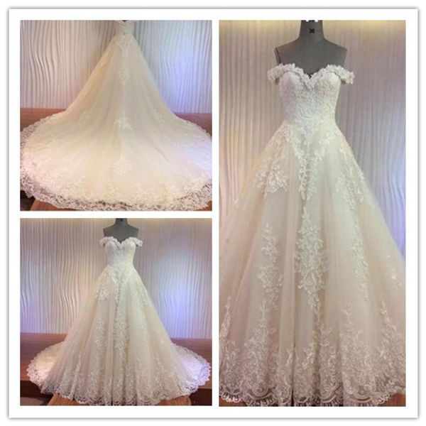 

милая шеи тюль ближний восток свадебные платья с дорогих проводные кружева аппликации vestidos де novia свадебные свадебные платья, White