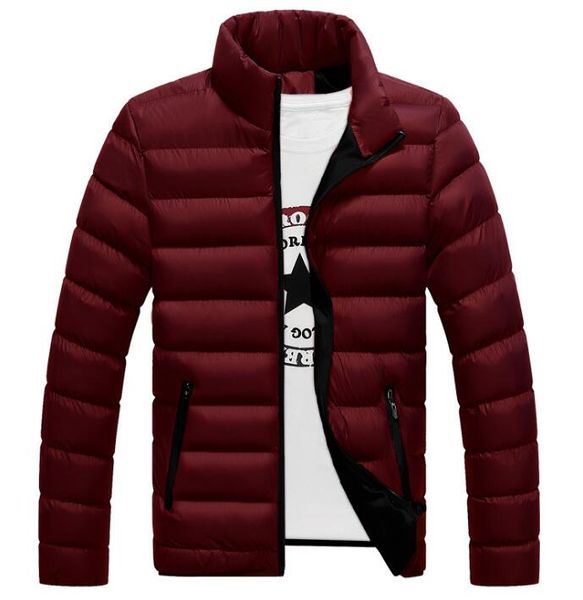 

winter jacket men mode homme automne-hiver 2018 parka men winter manteau homme hiver, Black