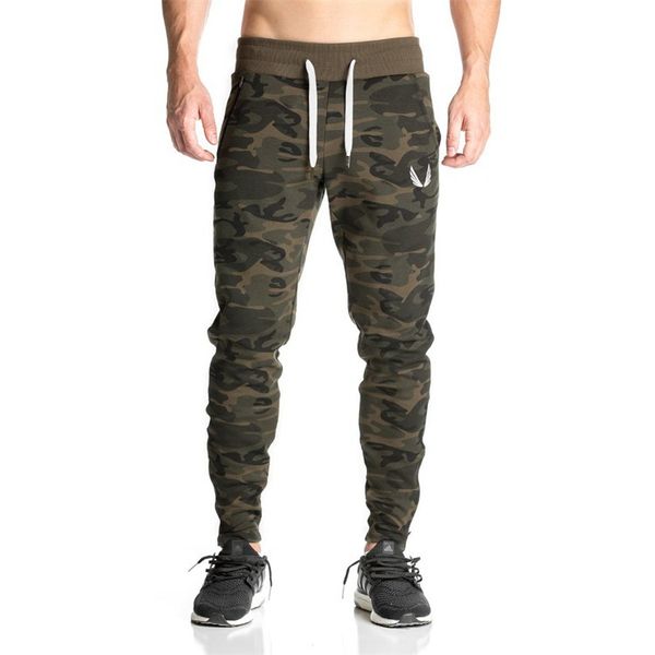 

quick drying men's pants camouflage sports pants fitness muscle loose harem hip-hop casual comfort bird wings, Black